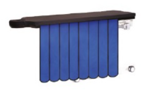 Lead curtain for OT Table